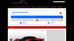 What Automobile-sportive.com website looked like in 2021 (3 years ago)