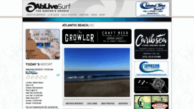 What Ablivesurf.com website looked like in 2021 (3 years ago)