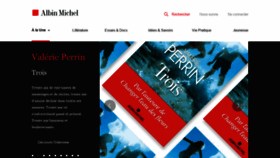 What Albin-michel.fr website looked like in 2021 (3 years ago)