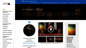 What Apuritansmind.com website looked like in 2021 (3 years ago)