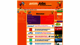 What Animjobs.com website looked like in 2021 (3 years ago)