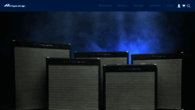 What Ampeg.com website looked like in 2021 (3 years ago)