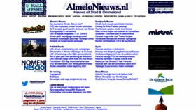 What Almelonieuws.nl website looked like in 2021 (3 years ago)