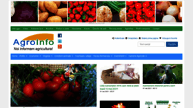 What Agroinfo.ro website looked like in 2021 (2 years ago)