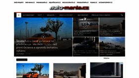 What Auto-mania.cz website looked like in 2021 (2 years ago)