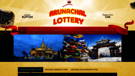 What Arunachallottery.com website looked like in 2021 (3 years ago)
