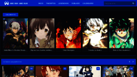 What Animesorion.vip website looked like in 2021 (3 years ago)