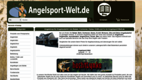 What Angelsport-welt.de website looked like in 2021 (2 years ago)