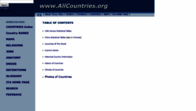 What Allcountries.org website looked like in 2021 (2 years ago)