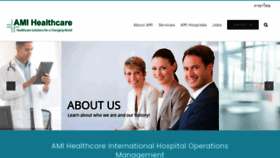 What Amihealthcare.com website looked like in 2021 (2 years ago)