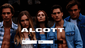 What Alcott.eu website looked like in 2021 (5 years ago)