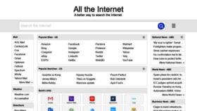 What Alltheinternet.com website looked like in 2021 (2 years ago)