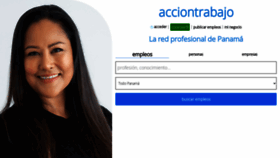 What Acciontrabajo.com.pa website looked like in 2021 (2 years ago)