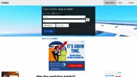 What Airhint.com website looked like in 2021 (2 years ago)