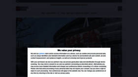 What Arsenal-mania.com website looked like in 2021 (3 years ago)