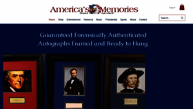 What Americasmemories.com website looked like in 2021 (2 years ago)