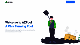 What Azpool.org website looked like in 2021 (2 years ago)