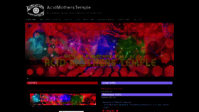 What Acidmothers.com website looked like in 2021 (2 years ago)