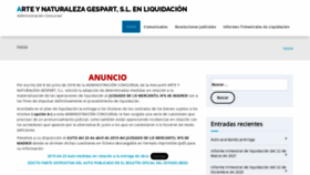 What Administracionconcursalayn.com website looked like in 2021 (2 years ago)