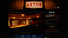 What Astortheatre.net.au website looked like in 2021 (2 years ago)