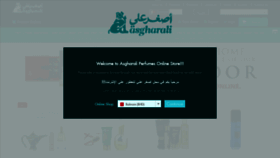 What Asgharali.com website looked like in 2021 (2 years ago)