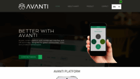 What Avantiapp.com website looked like in 2021 (2 years ago)