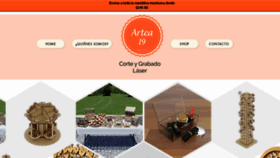 What Artea19.com website looked like in 2021 (2 years ago)