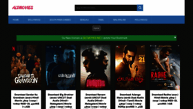 What Altmovies.me website looked like in 2021 (2 years ago)