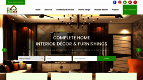 What Arcmeninterior.com website looked like in 2021 (2 years ago)