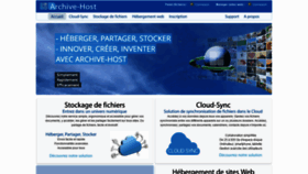 What Archive-host.com website looked like in 2021 (2 years ago)
