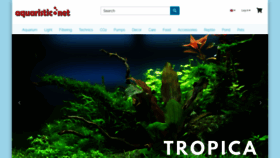 What Aquaristic.net website looked like in 2021 (2 years ago)