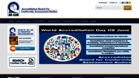 What Abcab.org website looked like in 2021 (4 years ago)