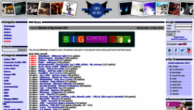 What Amvnews.ru website looked like in 2021 (2 years ago)