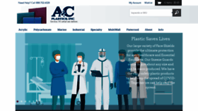 What Acplasticsinc.com website looked like in 2021 (2 years ago)