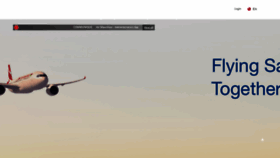 What Airmauritius.com website looked like in 2021 (2 years ago)