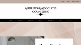 What Andrewsinc.net website looked like in 2021 (2 years ago)