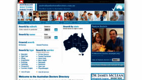 What Australiandoctorsdirectory.com.au website looked like in 2021 (2 years ago)