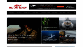 What Asianmilitaryreview.com website looked like in 2021 (2 years ago)