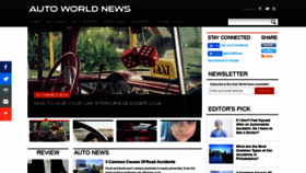 What Autoworldnews.com website looked like in 2021 (2 years ago)