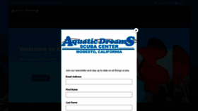 What Aquaticdreams.com website looked like in 2021 (2 years ago)