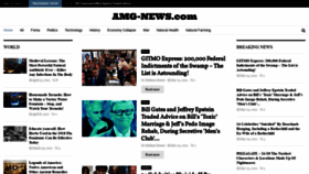 What Amg-news.com website looked like in 2021 (2 years ago)