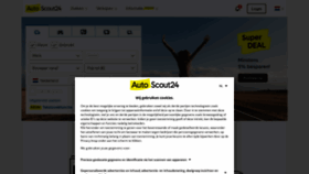 What Autoscout24.nl website looked like in 2021 (4 years ago)
