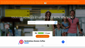 What Aeroports-voyages.fr website looked like in 2021 (5 years ago)