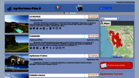 What Agriturismo-pisa.it website looked like in 2021 (2 years ago)