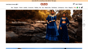 What Azafashions.com website looked like in 2021 (2 years ago)