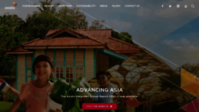 What Axiata.com website looked like in 2021 (2 years ago)