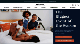 What Allswellhome.com website looked like in 2021 (2 years ago)