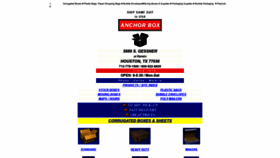 What Anchorbox.com website looked like in 2021 (2 years ago)