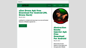 What Apkoll.com website looked like in 2021 (2 years ago)