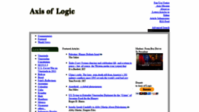 What Axisoflogic.com website looked like in 2021 (2 years ago)